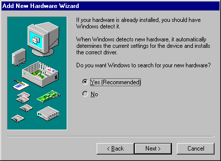 Add New Hardware Wizard image 2